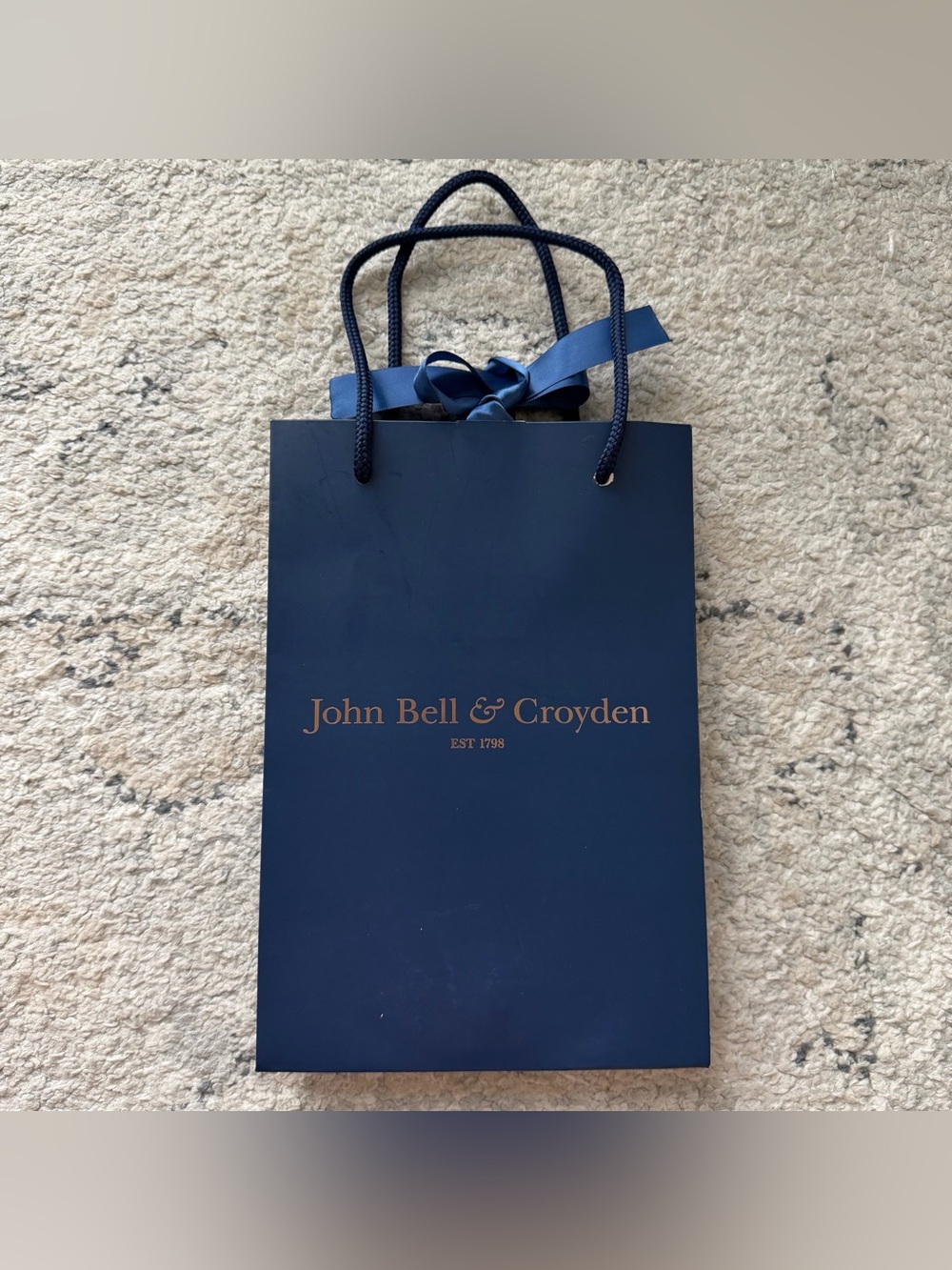John Bell & Croyden London England Bag, Giftbag